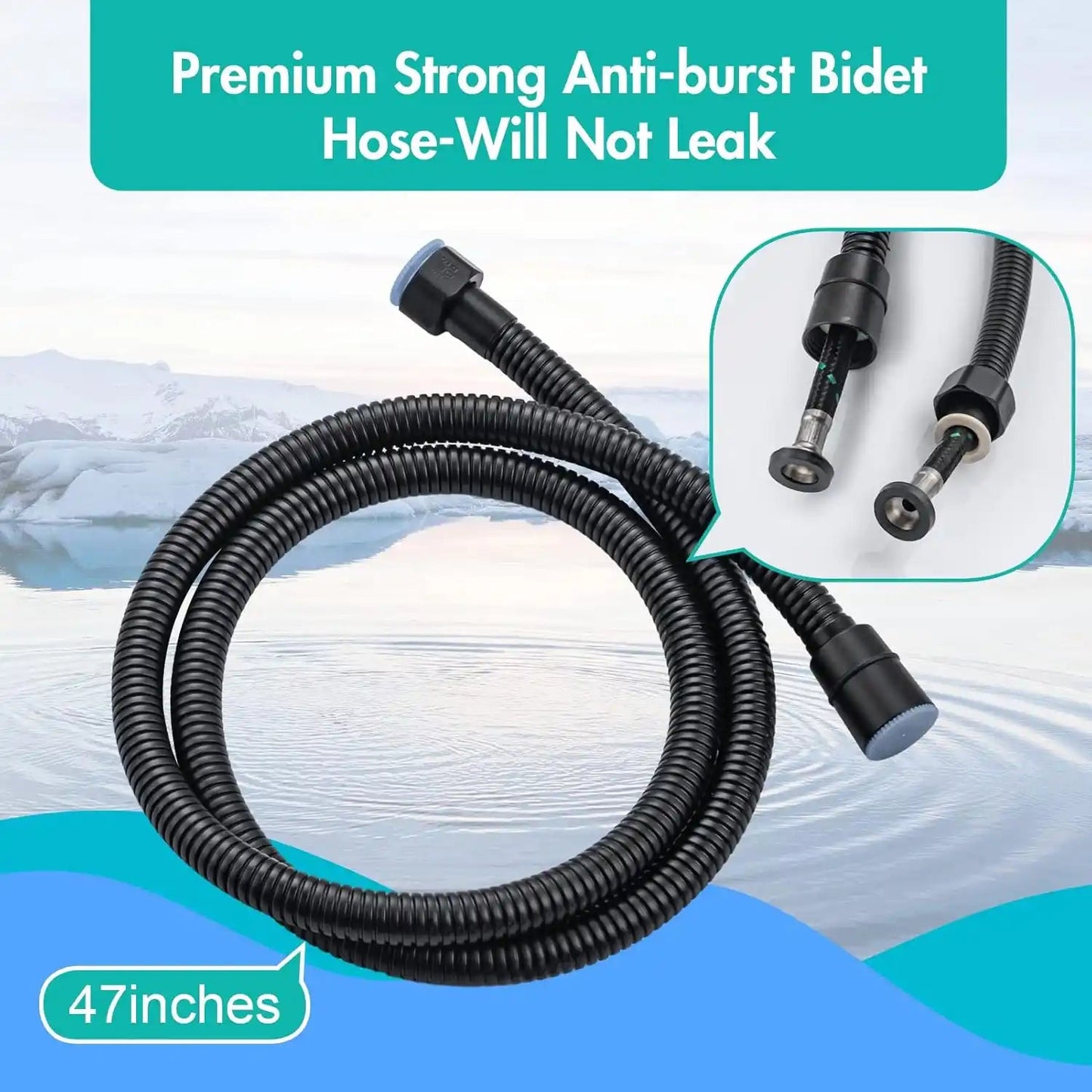 Premium 304 Stainless Steel Muslim Shower Set