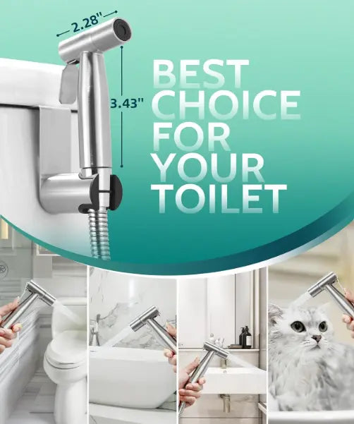 Premium 304 Stainless Steel Muslim Shower Set